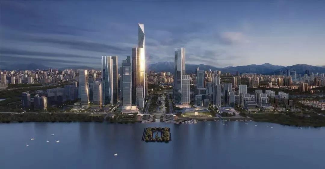 深超总最新建设动态:“超级十字”总部基地雏形在现 -- 半求·房地内参 为房地产服务!