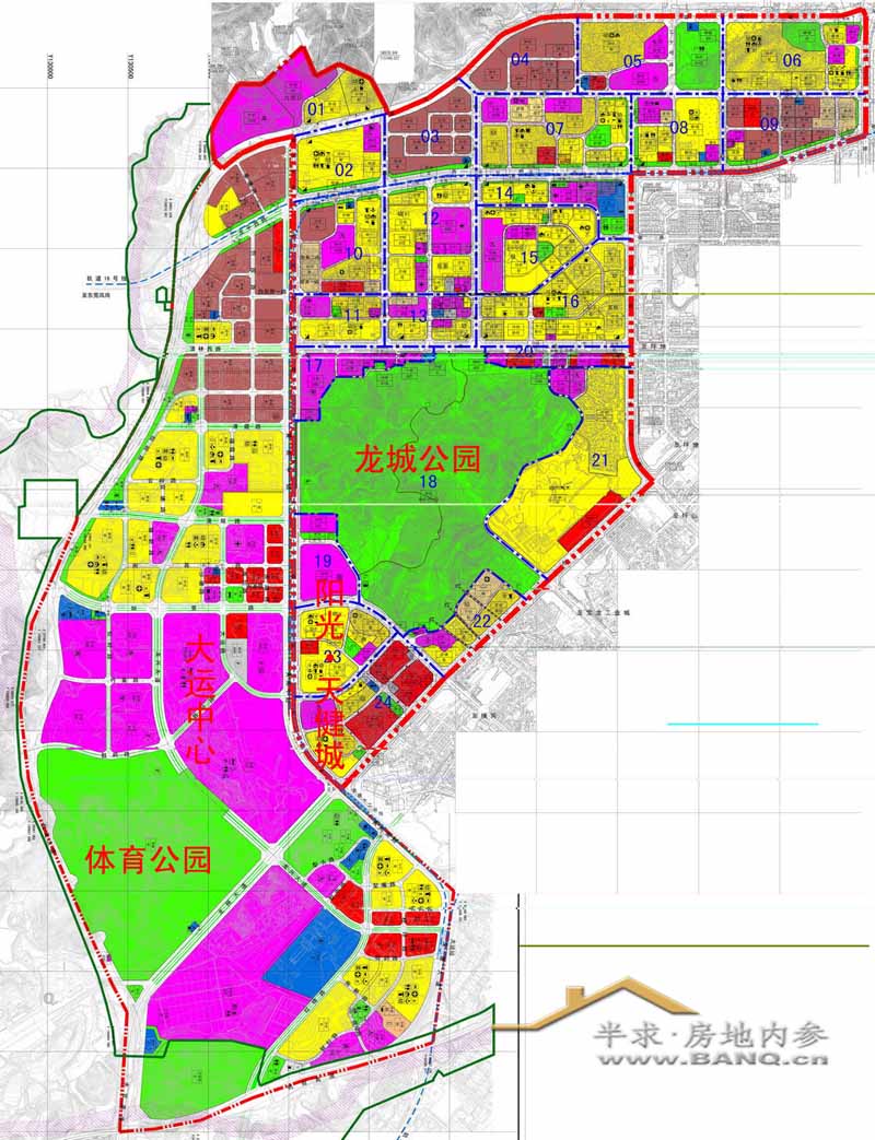 深圳市龙岗区规划图