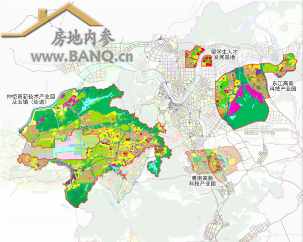 惠州仲恺高新区总体规划(2010-2020)