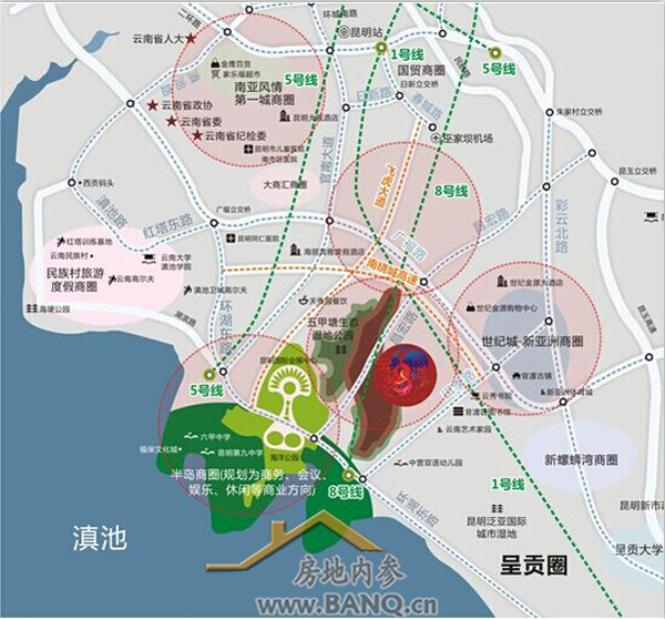 《昆明新心，百亿商圈:中航云玺大宅的顶豪使命》(分享自 @房地内参)