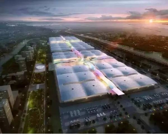 深圳新会展中心暨市政配套工程9.28奠基动工!