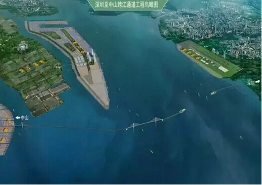 深中通道方案曝光了!
